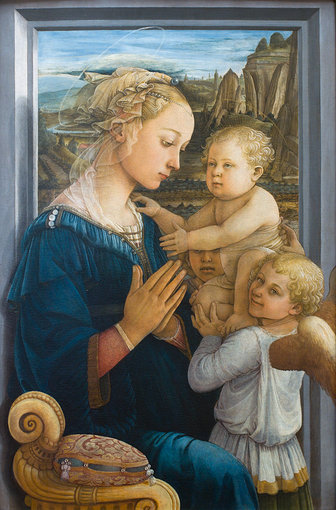Fra Filippo Lippi: Mária a gyermek Jézussal